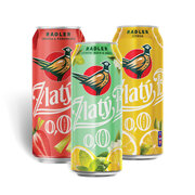 Zlatý Bažant Radler 0,0% 3 druhy 0,5 l