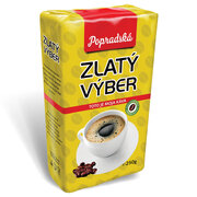 Popradská Zlatý výber mletá káva 250 g