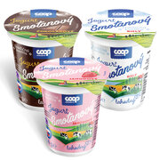Jogurt smotanový viac druhov 150 g
