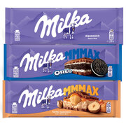 Milka čokoláda 3 druhy od 250 g do 300 g