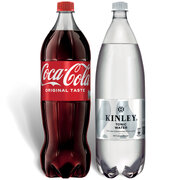 Coca-Cola 1,5 l a Kinley Tonic 1,5 l