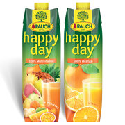 Happy day 100% džús 2 druhy 1 l