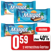 Margot tyčinka 3 druhy od 70 g do 80 g