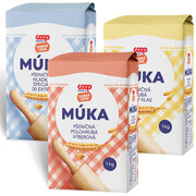 Múka pšeničná 3 druhy 1 kg