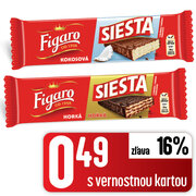 Figaro Siesta oblátka 2 druhy 45 g