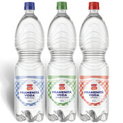 Pramenitá voda 3 druhy 1,5 l