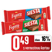 Figaro Siesta oblátka 2 druhy 45 g