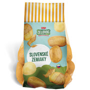 Zemiaky žlté prané neskoré 2 kg 1 bal
