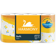Harmony Soft Design 3-vrstvový toaletný papier 8 ks 1 bal.