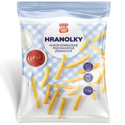 Hranolčeky hlbokozmrazené, predsmažené 1 kg