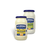 Hellmann‘s Originál majonéza a Tatárska omáčka 405 ml