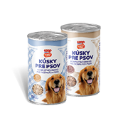 Krmivo pre psy 2 druhy 1240 g