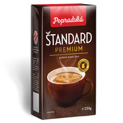 Popradská Štandard Premium mletá káva 250 g