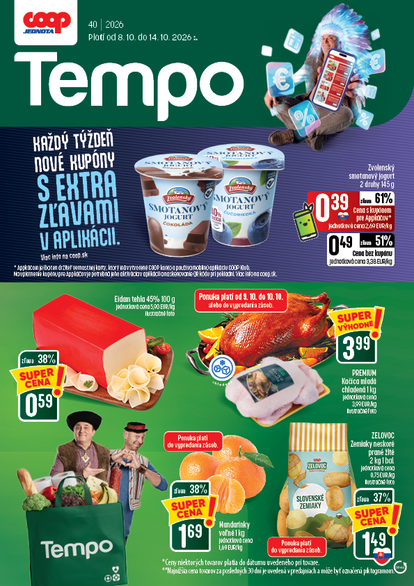 Letáky Tempo, platné od 8.10. do 14.10.2026