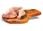 Kuracie štvrte chladené 1 kg